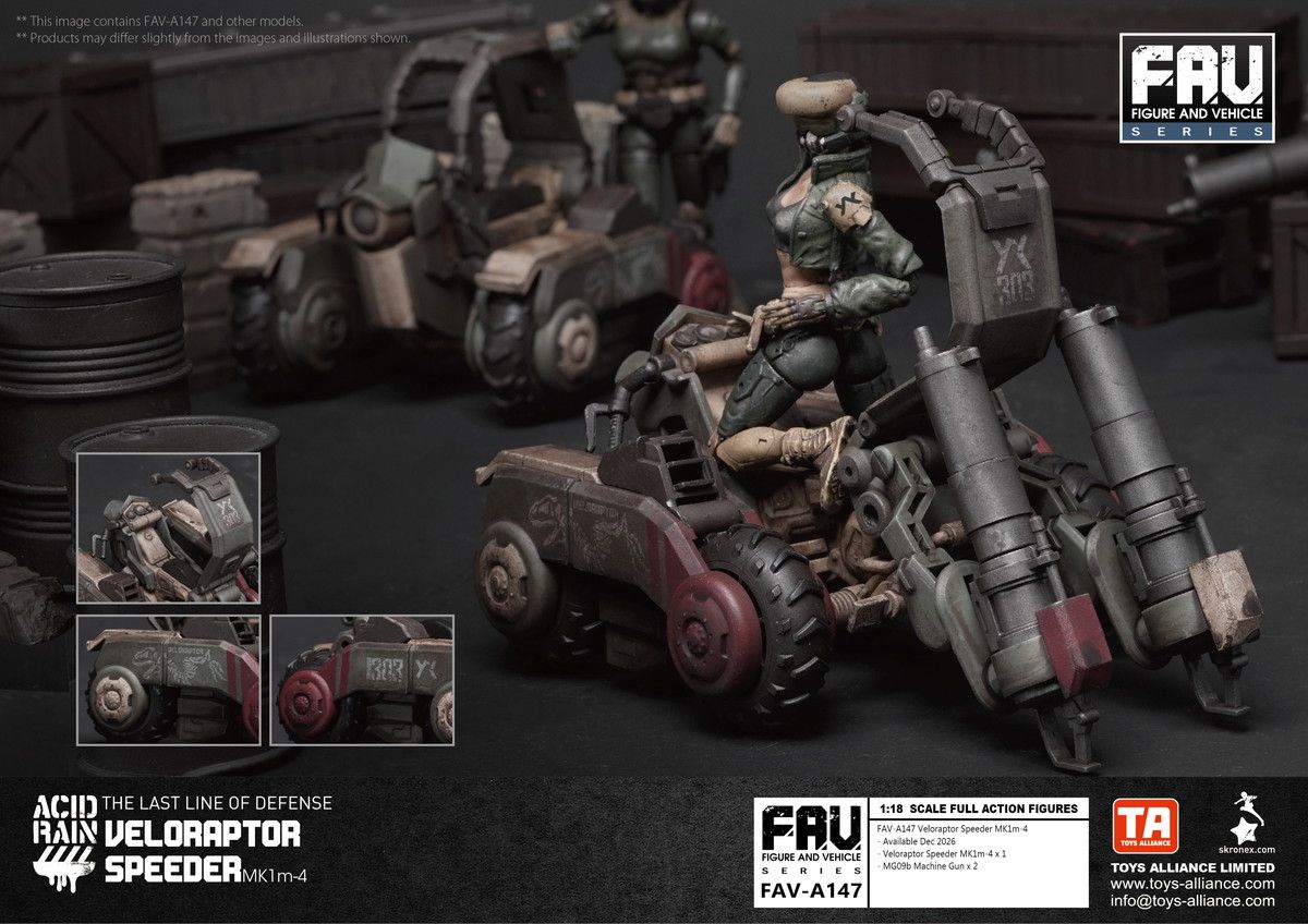 予約特別価格】TOYS ALLIANCE LIMITED アシッドレイン 1/18 FAV-A147