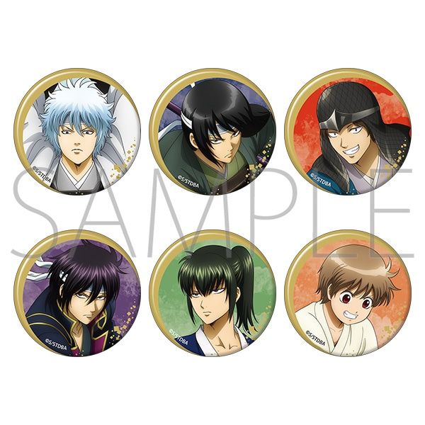 銀魂 キャラバッジコレクション　1BOX 完全未開封 銀魂 キャラバッジコレクション 過去 6個入り1BOX｜ホビーの総合通販