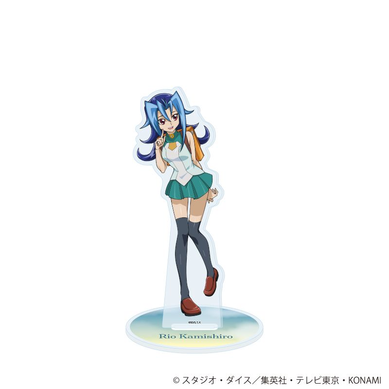 遊☆戯☆王ZEXAL アクリルスタンド 12 神代璃緒 描き下ろしイラスト