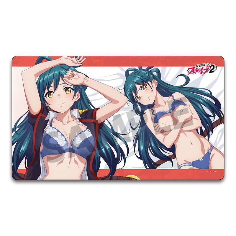 free! ハイスピード　マスコット　ラバピン　デスクマット　未使用品　遙　凛 魔都精兵のスレイブ2 描き下ろしラバーマット 東日万凛｜ホビーの総合