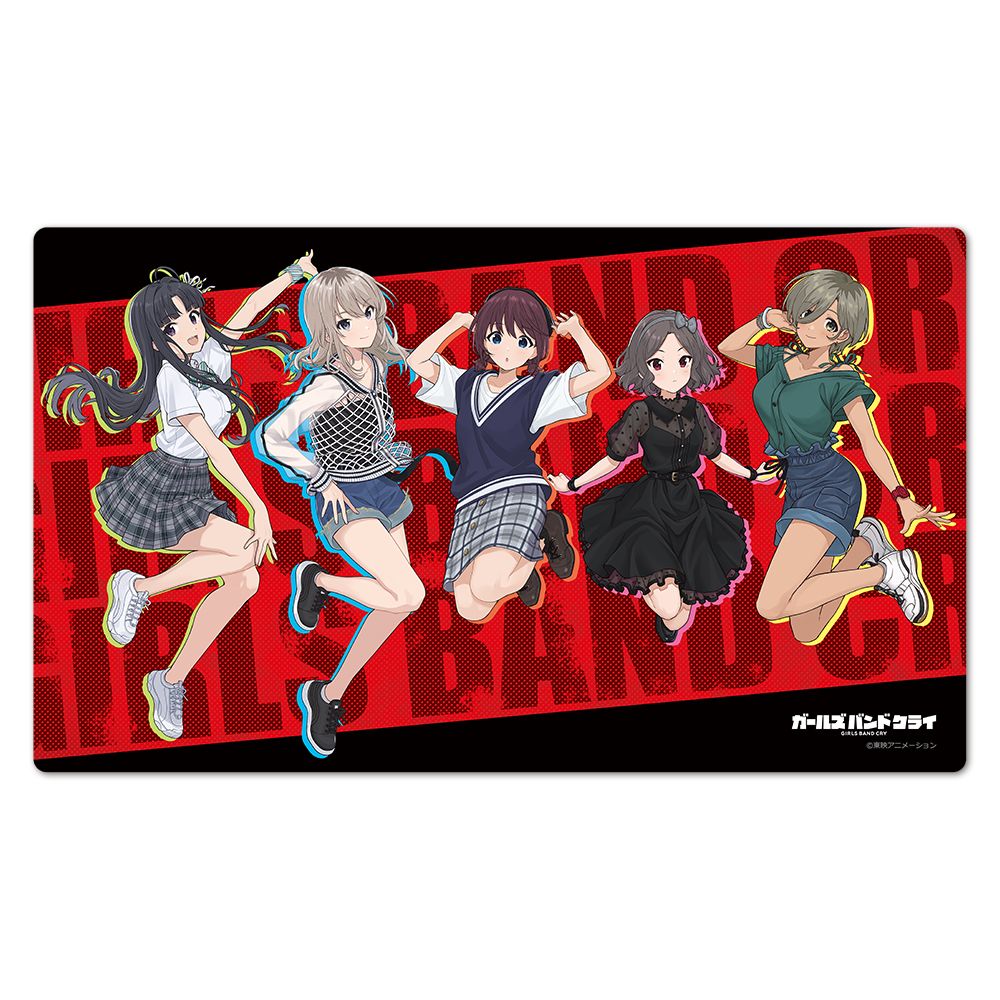 アニメ ガールズバンドクライ キャラクターラバーマット トゲナシ
