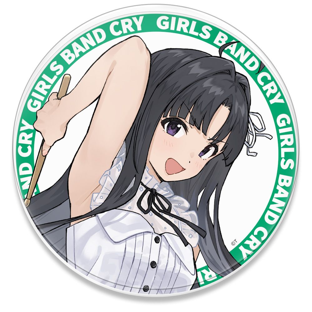 アニメ ガールズバンドクライ アクリルコースター スタンド付 安和