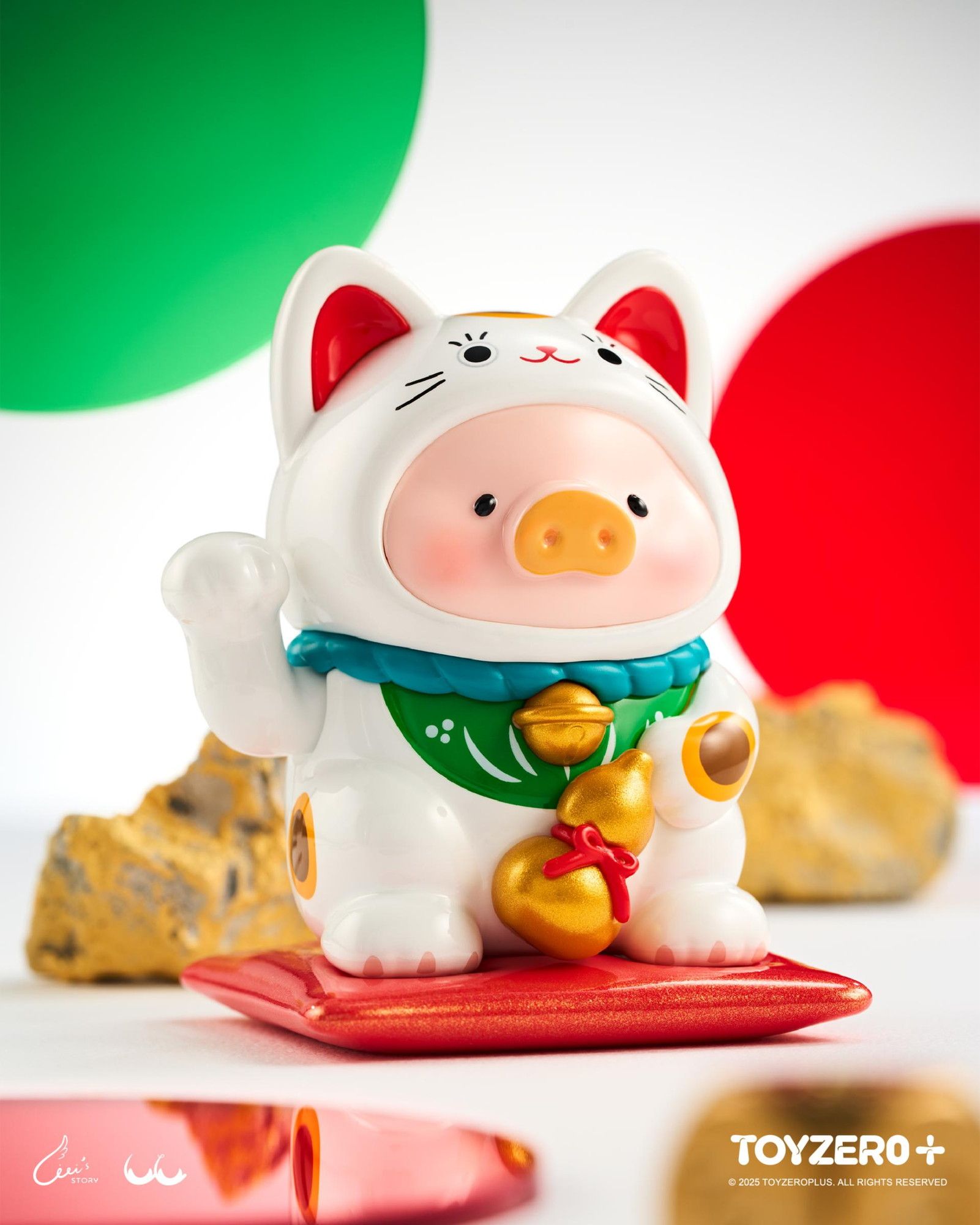 LuLu the Piggy - ルル・ザ・ピギー 招き猫シリーズ 8個入り1BOX