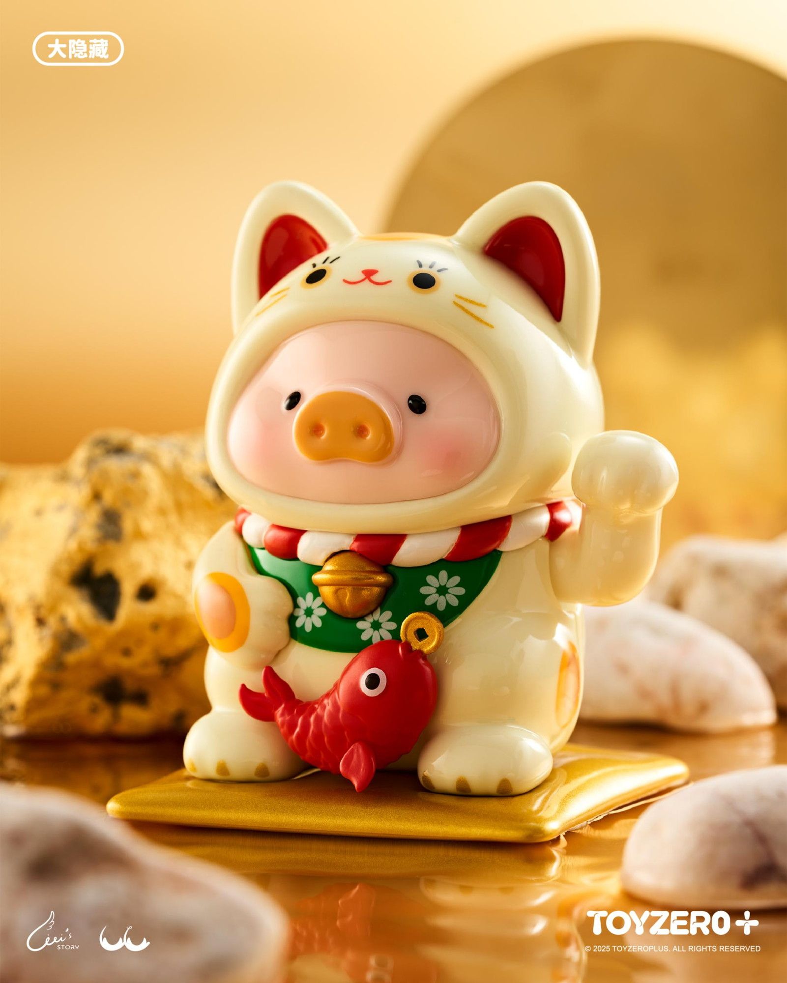 LuLu the Piggy - ルル・ザ・ピギー 招き猫シリーズ 8個入り1BOX