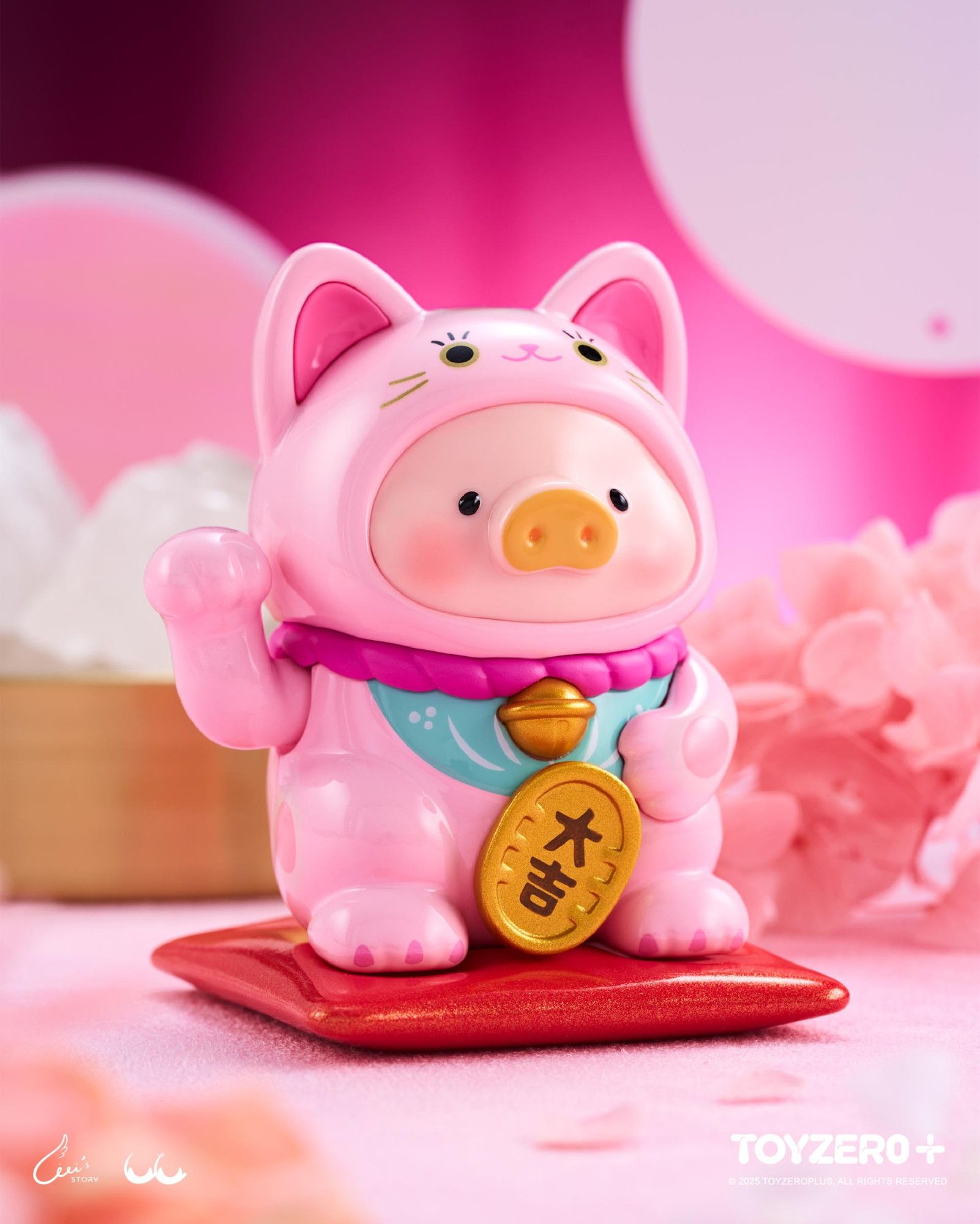 LuLu the Piggy - ルル・ザ・ピギー 招き猫シリーズ 8個入り1BOX