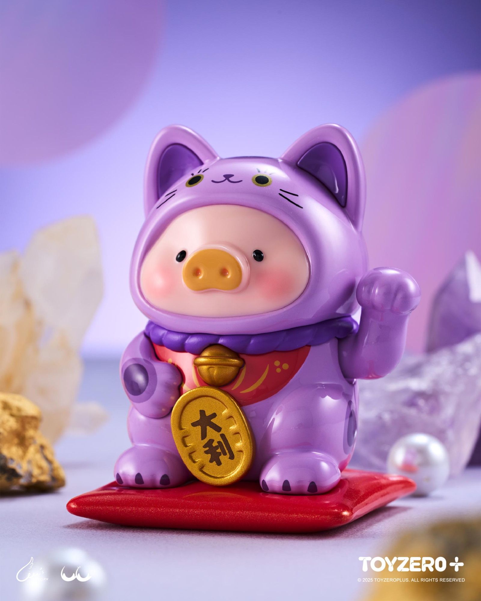 LuLu the Piggy - ルル・ザ・ピギー 招き猫シリーズ 8個入り1BOX