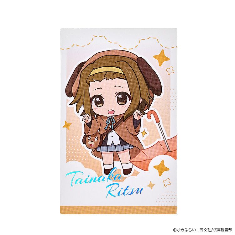 けいおん！ ふわ雨シリーズ トレーディングチェキ風カード（2枚入り