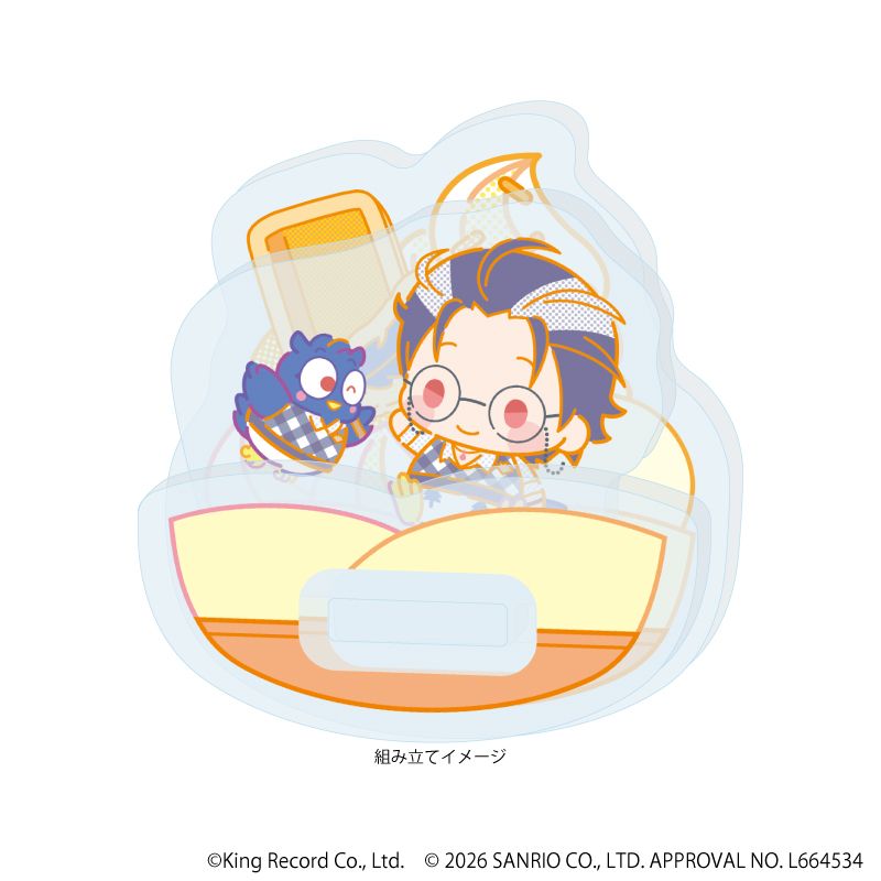 ヒプノシスマイク SANRIO NAKAYOKU EDIT ゆらゆらアクリルスタンド 14