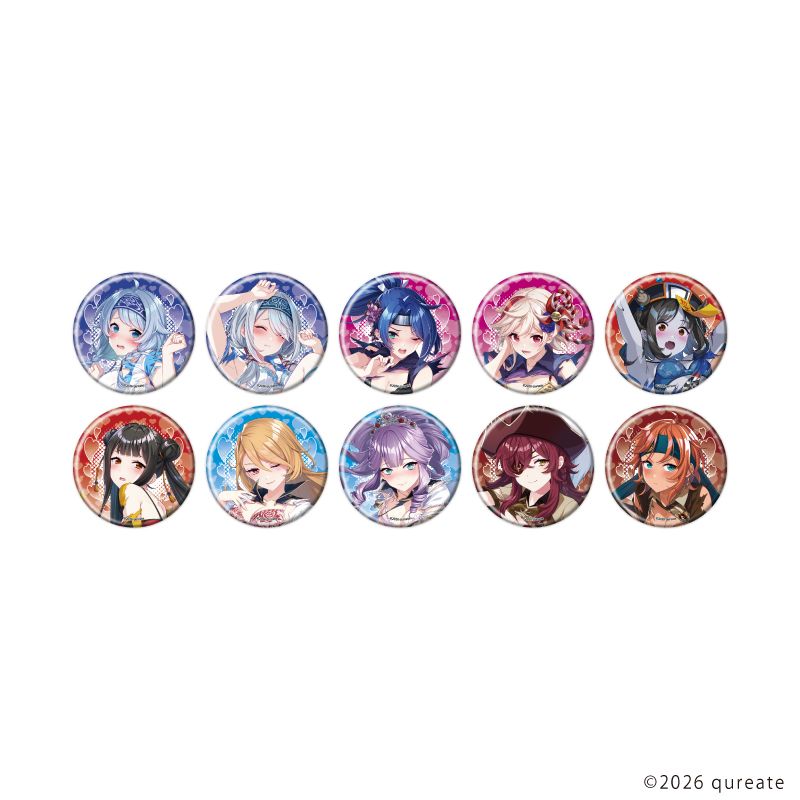 ファンタジスタ明日翔 缶バッジ 02 公式イラスト 10個入り1BOX｜ホビー