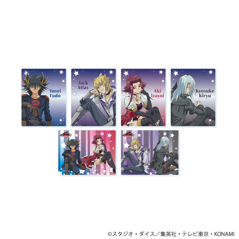遊☆戯☆王5D's アクリルカード 01 描き下ろしイラスト 6個入り1BOX