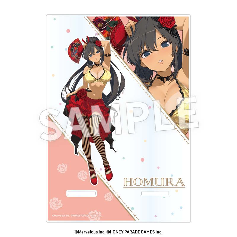 予約特別価格】閃乱カグラ アクリルマルチスタンド 焔 フラメンコ風水