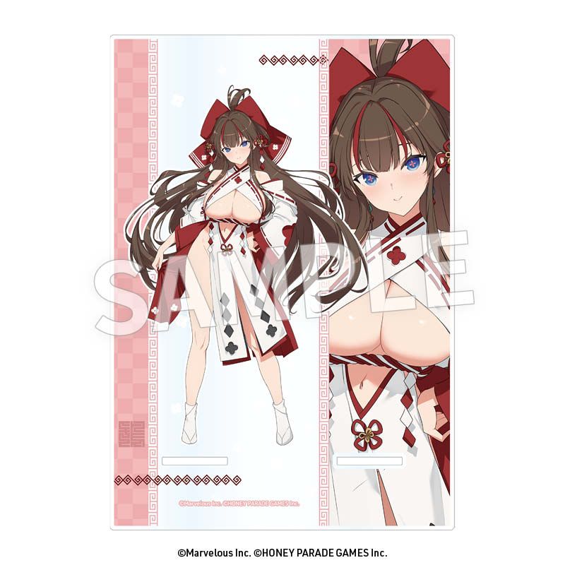 予約特別価格】閃乱カグラ アクリルマルチスタンド 鴇 巫女風水着
