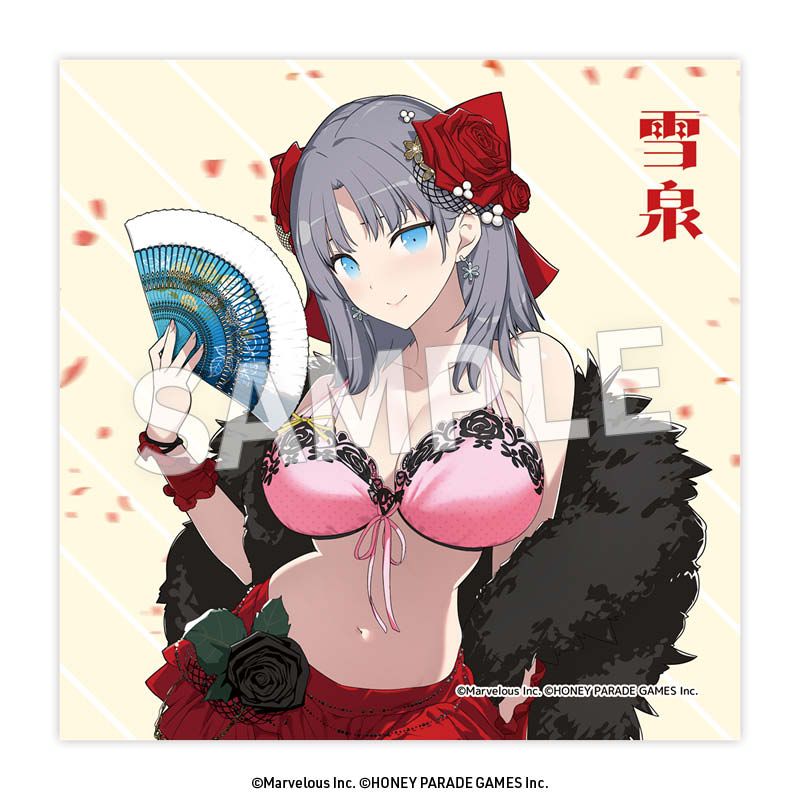 予約特別価格】閃乱カグラ クリーナークロス 雪泉 フラメンコ風水着