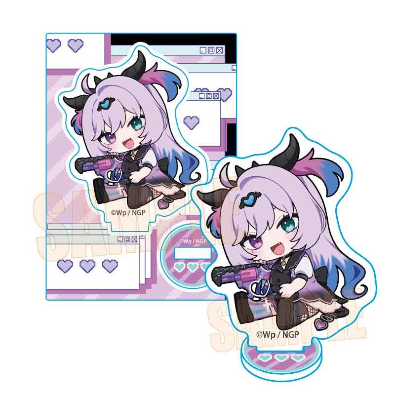 NEEDY GIRL OVERDOSE ぎゅぎゅっとミニスタンド パープル・ロリポップ