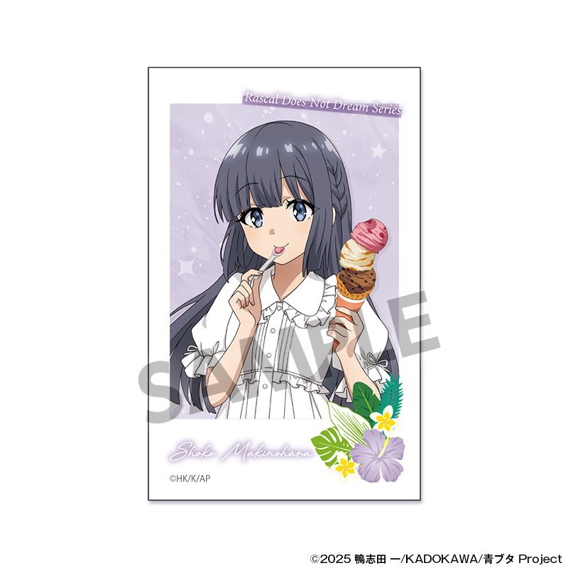青春ブタ野郎シリーズ 描き下ろしインスタントフォト風ステッカー