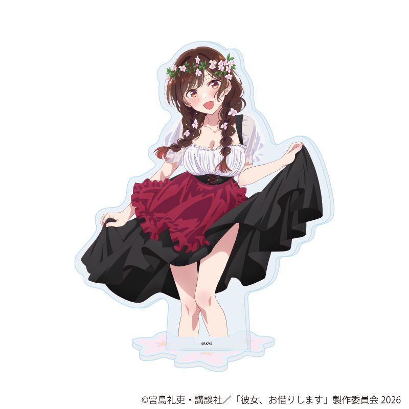 水原千鶴　アクリルスタンド 彼女、お借りします アクリルスタンド 42 水原千鶴 公式イラスト