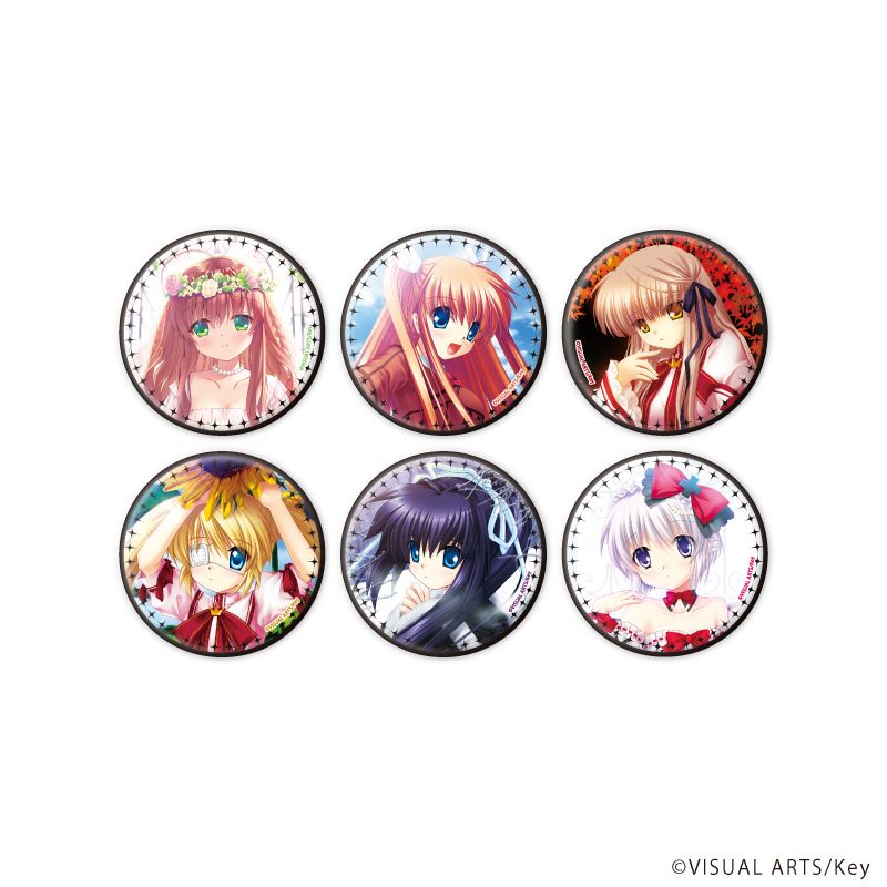 Rewrite 缶バッジ 04 公式イラスト 6個入り1BOX｜ホビーの総合通販
