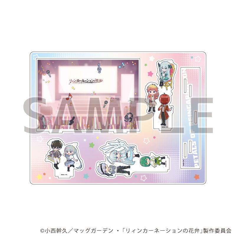 リィンカーネーションの花弁 アクリルジオラマ 01 アイドルver. POP