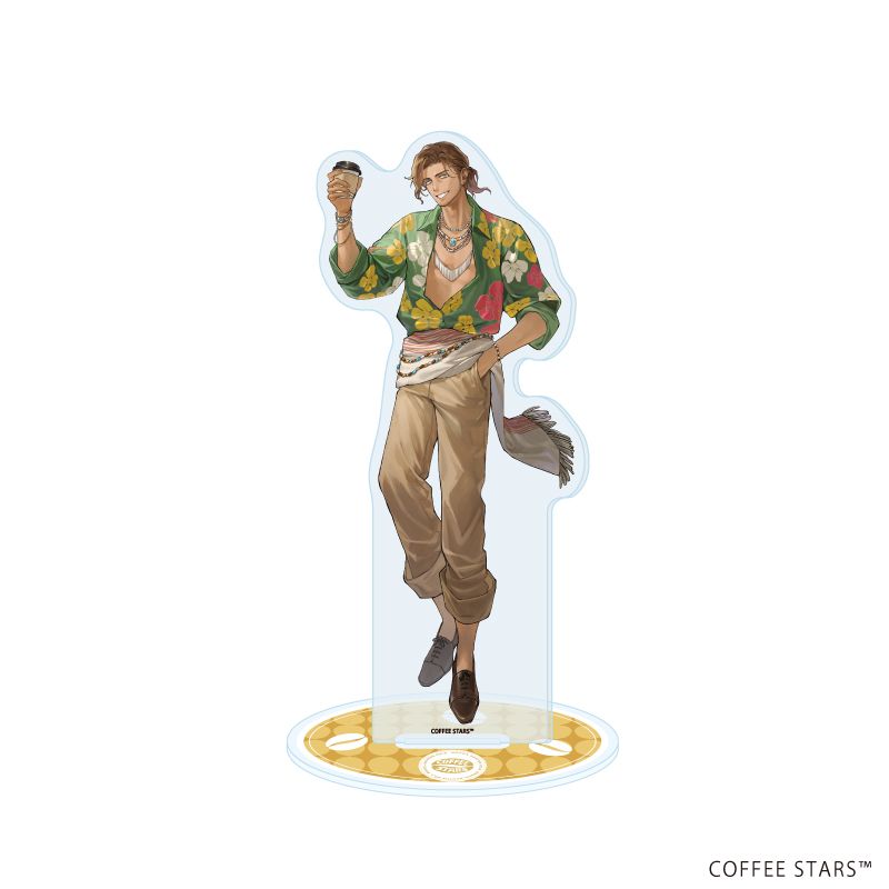 異世界喫茶コーヒースターズ アクリルスタンド 01 BRAZIL SANTOS NO.2