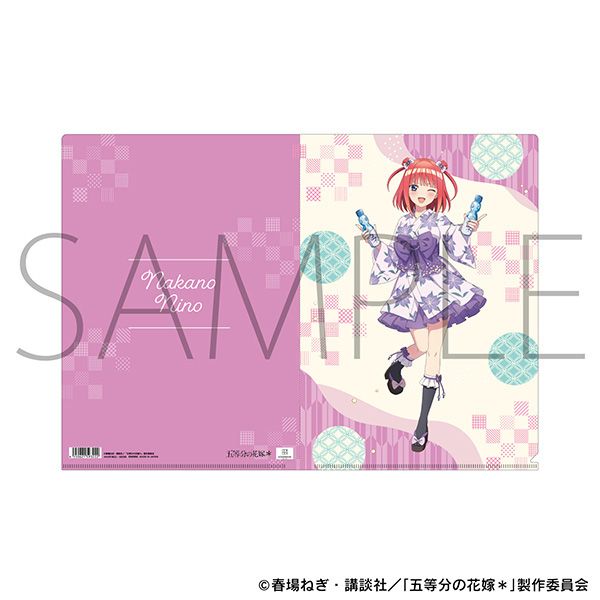 五等分の花嫁＊ クリアファイル 中野二乃｜ホビーの総合通販サイト