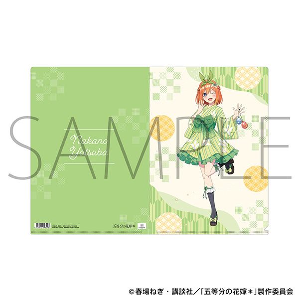 五等分の花嫁＊ クリアファイル 中野四葉｜ホビーの総合通販サイト