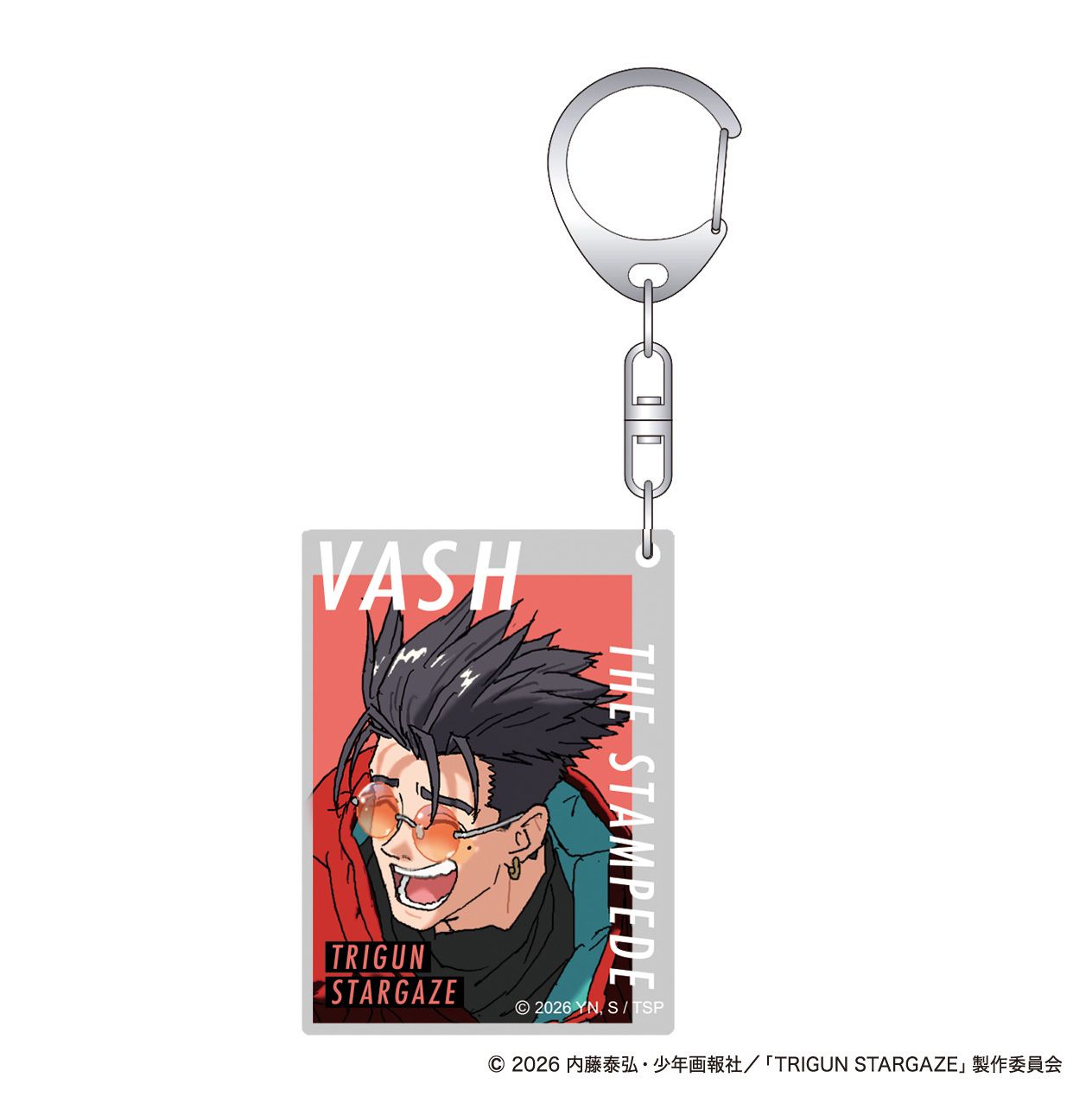 TRIGUN STARGAZE アクリルキーホルダー ヴァッシュ 完結記念ver