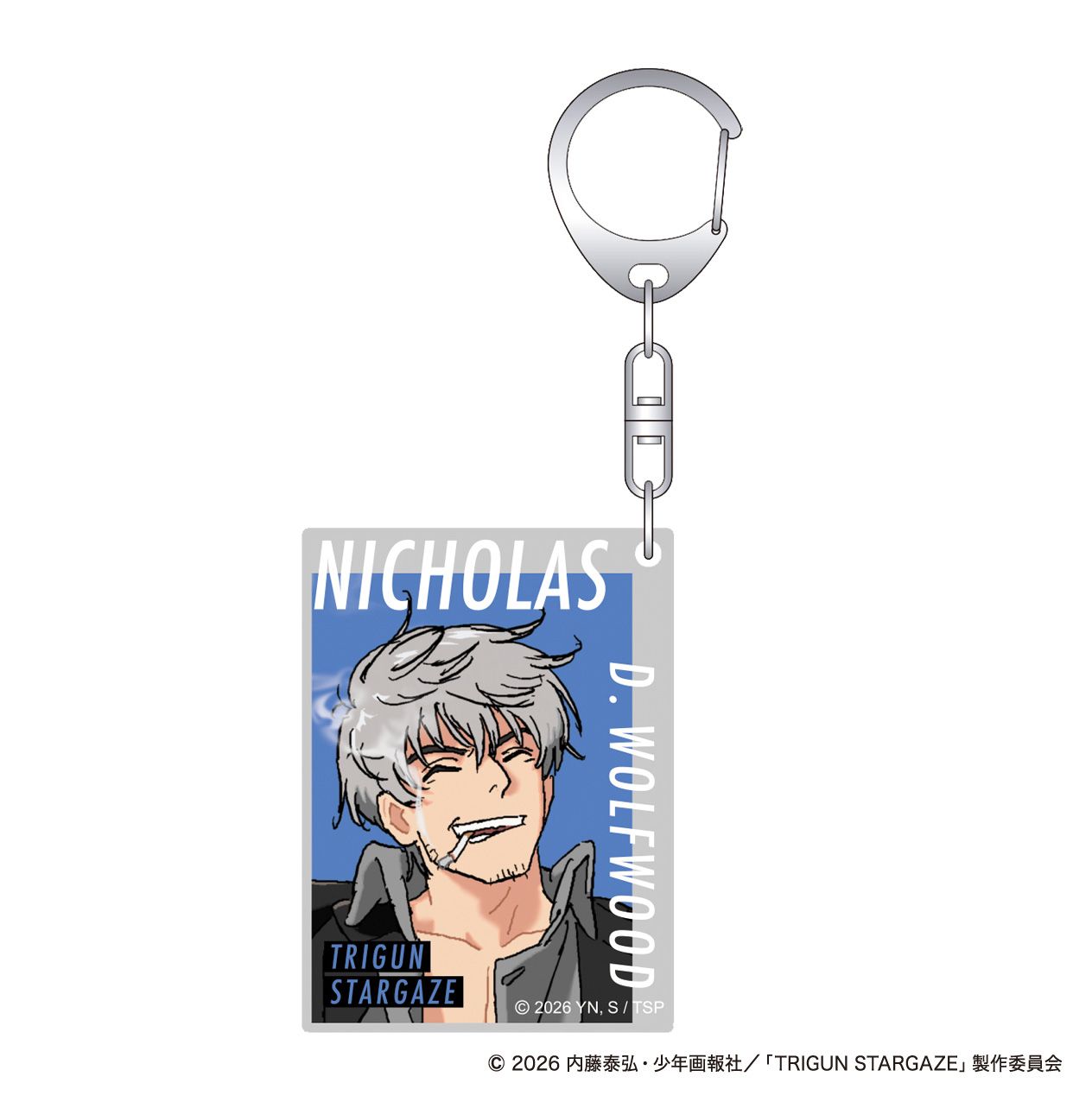 TRIGUN STARGAZE アクリルキーホルダー ニコラス 完結記念ver.｜ホビー