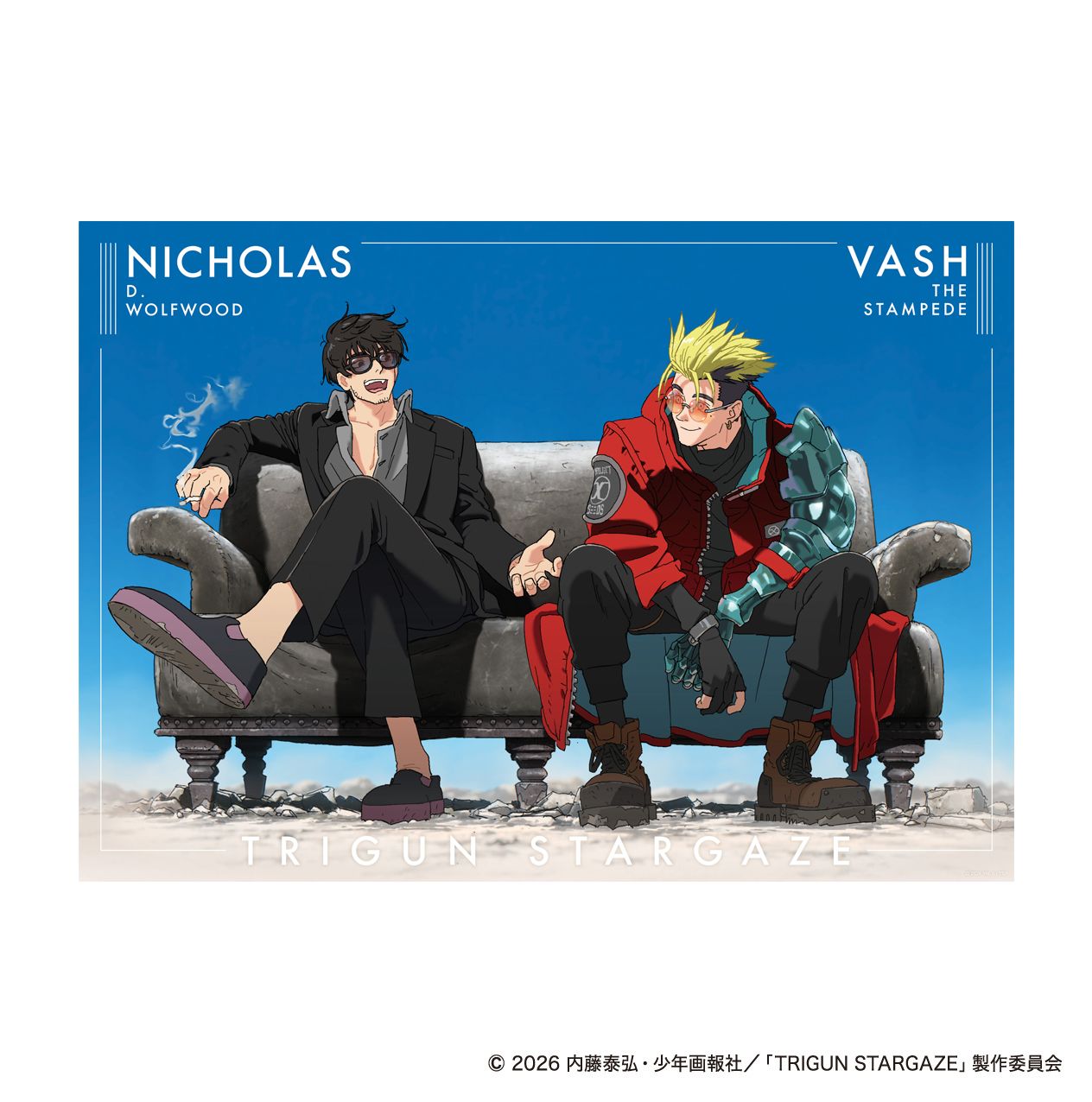 TRIGUN STARGAZE クリアポスターセット 完結記念ver.｜ホビーの総合