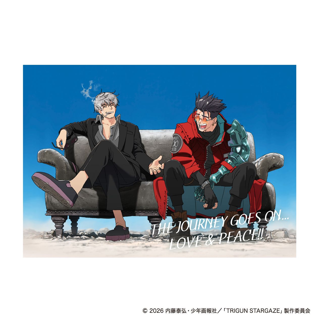 アニメキャラクターポスターセット DAGWON TRIGUN STARGAZE クリアポスターセット 完結記念ver.｜ホビーの総合