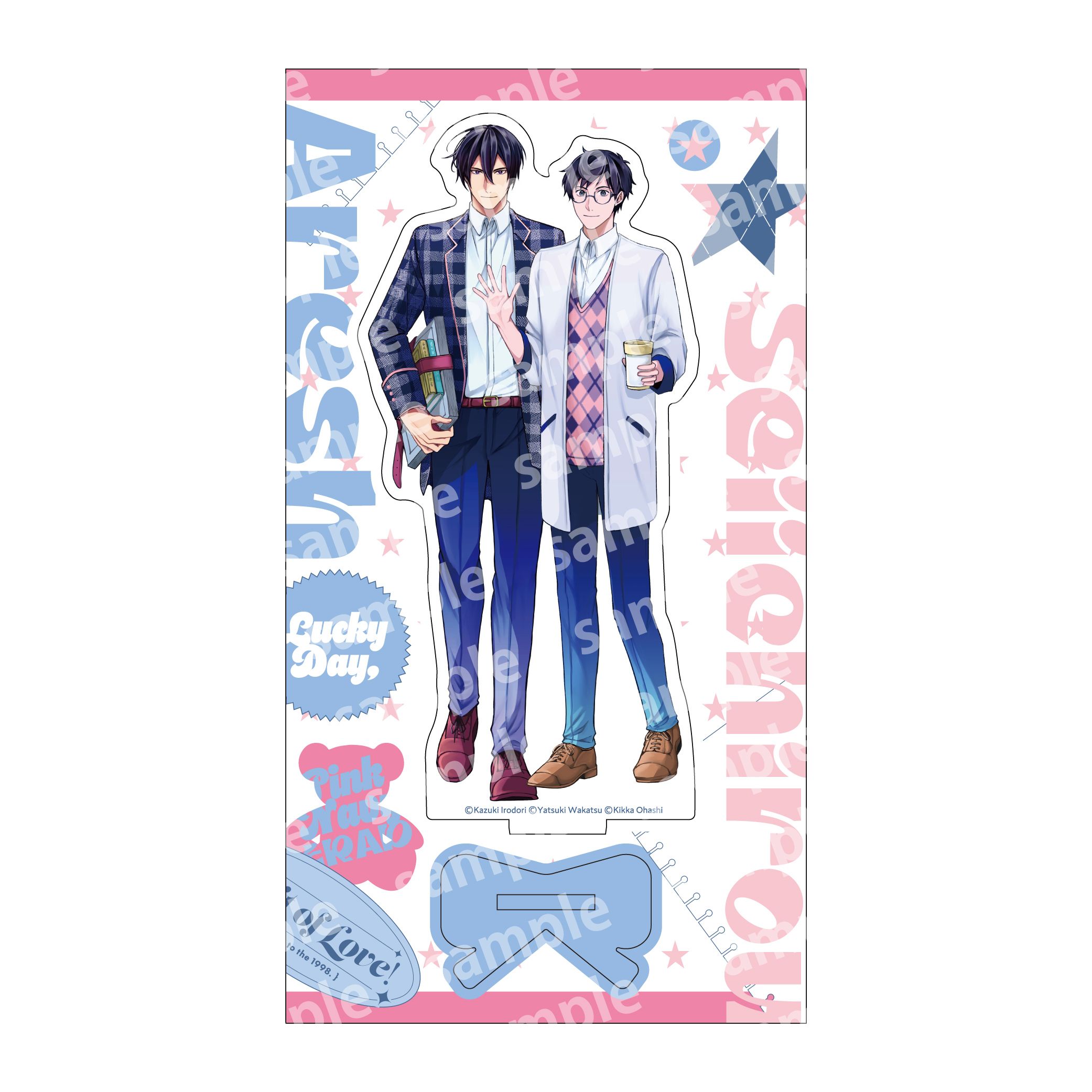 【本日限定値下げ】異世界の沙汰は社畜次第 アクリルスタンド ブロマイド アクリルスタンド PINK NAVY TRAD. CLUB ver. 異世界の沙汰は社畜次第