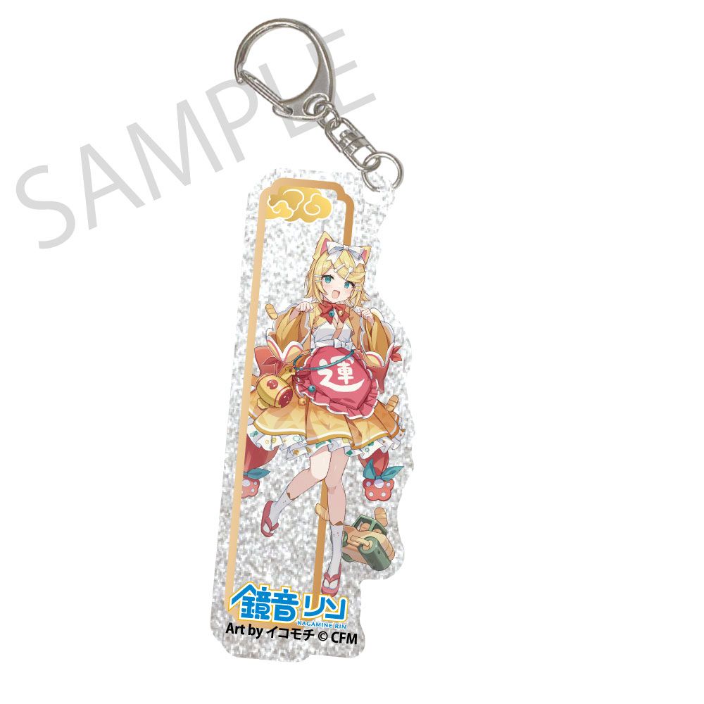 予約特別価格】初音ミク×招き猫×真夏の熊谷 シルバーバックアクリル