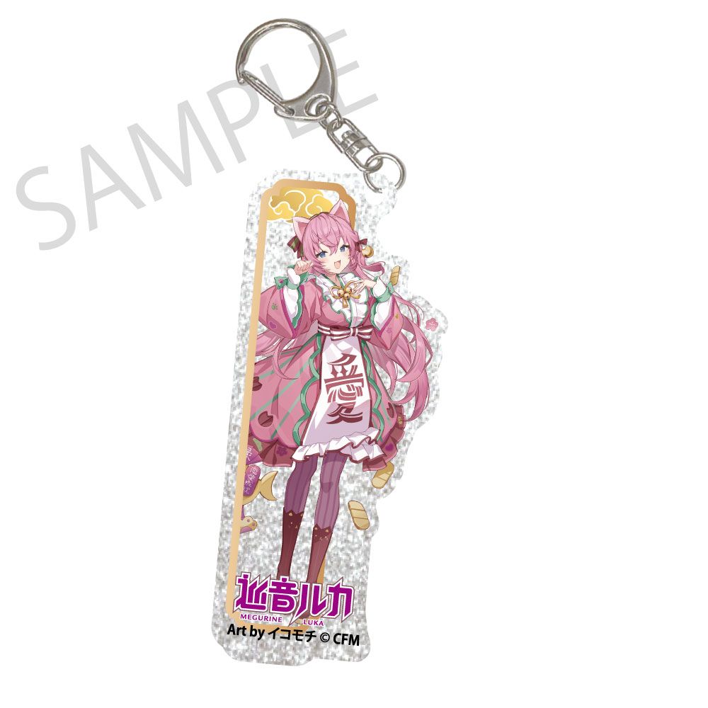 予約特別価格】初音ミク×招き猫×真夏の熊谷 シルバーバックアクリル