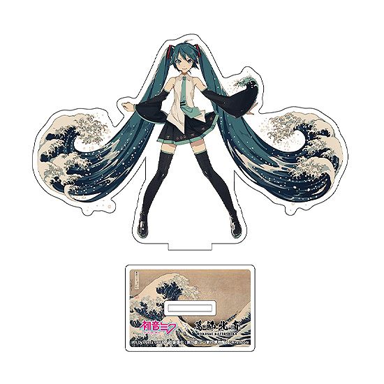 再販】葛飾北斎×初音ミク iXima ダイカットアクリルスタンド 神奈川