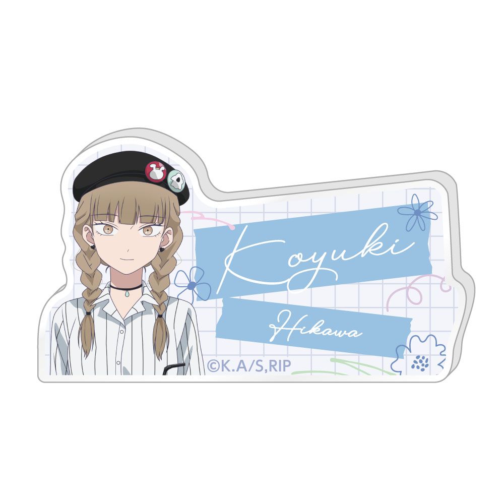 TVアニメ 氷の城壁 描き下ろしお名前バッジ 氷川 小雪｜ホビーの総合