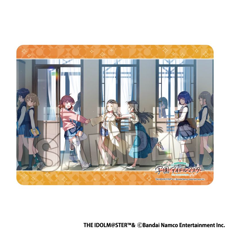 学園アイドルマスター イラストプレイマットNT 1人たりとも欠ける事