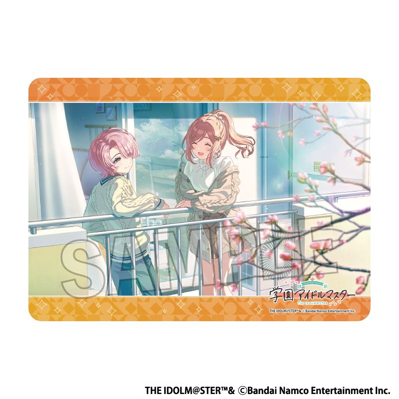 学園アイドルマスター イラストプレイマットNT 新生活のはじまりだね