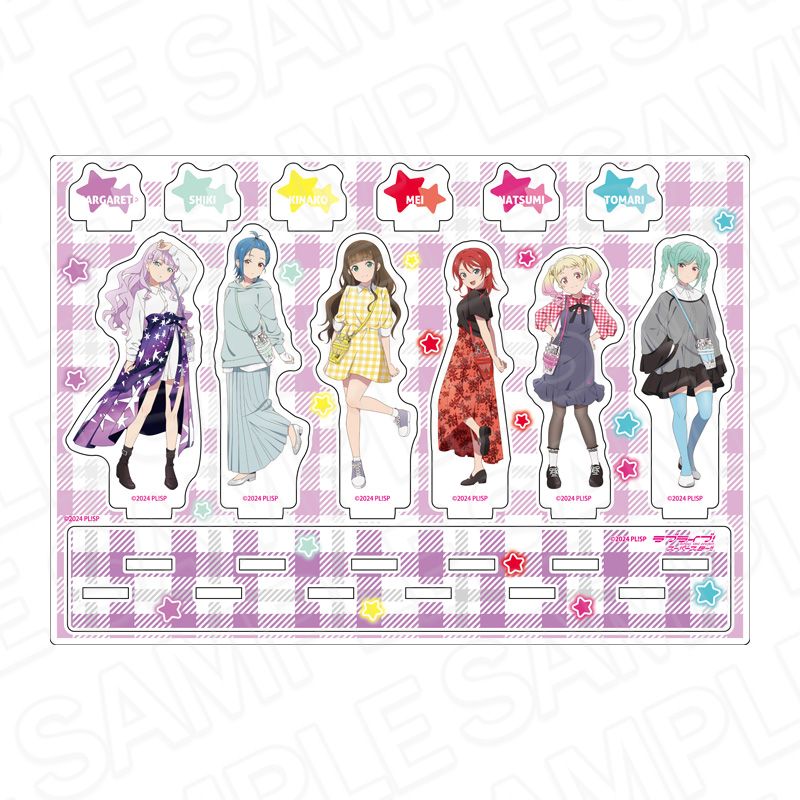 B.LEAGUE 2018-19 SEASON アクリルジオラマ ラブライブ！スーパースター！！ アクリルジオラマ B HAIR STYLIST ver