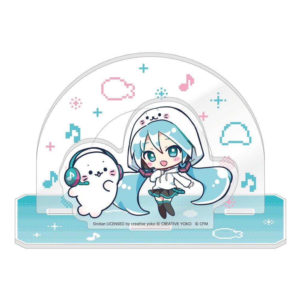 予約特別価格】しろたん×初音ミク 第2弾 アクリルジオラマ 初音ミク