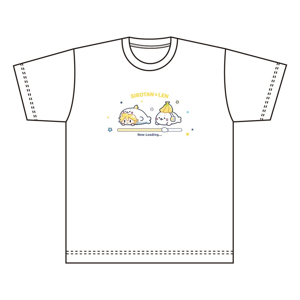予約特別価格】しろたん×初音ミク 第2弾 Tシャツ 鏡音レン XLサイズ