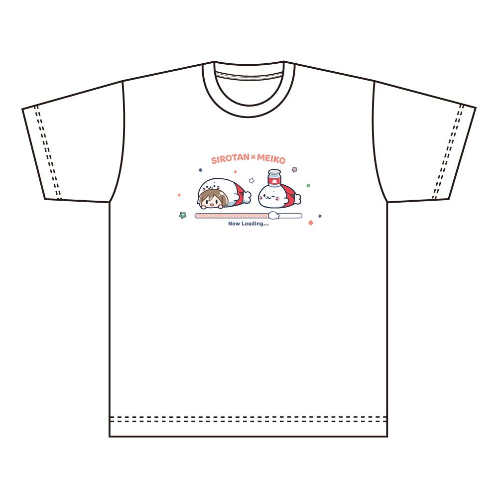 予約特別価格】しろたん×初音ミク 第2弾 Tシャツ MEIKO XLサイズ