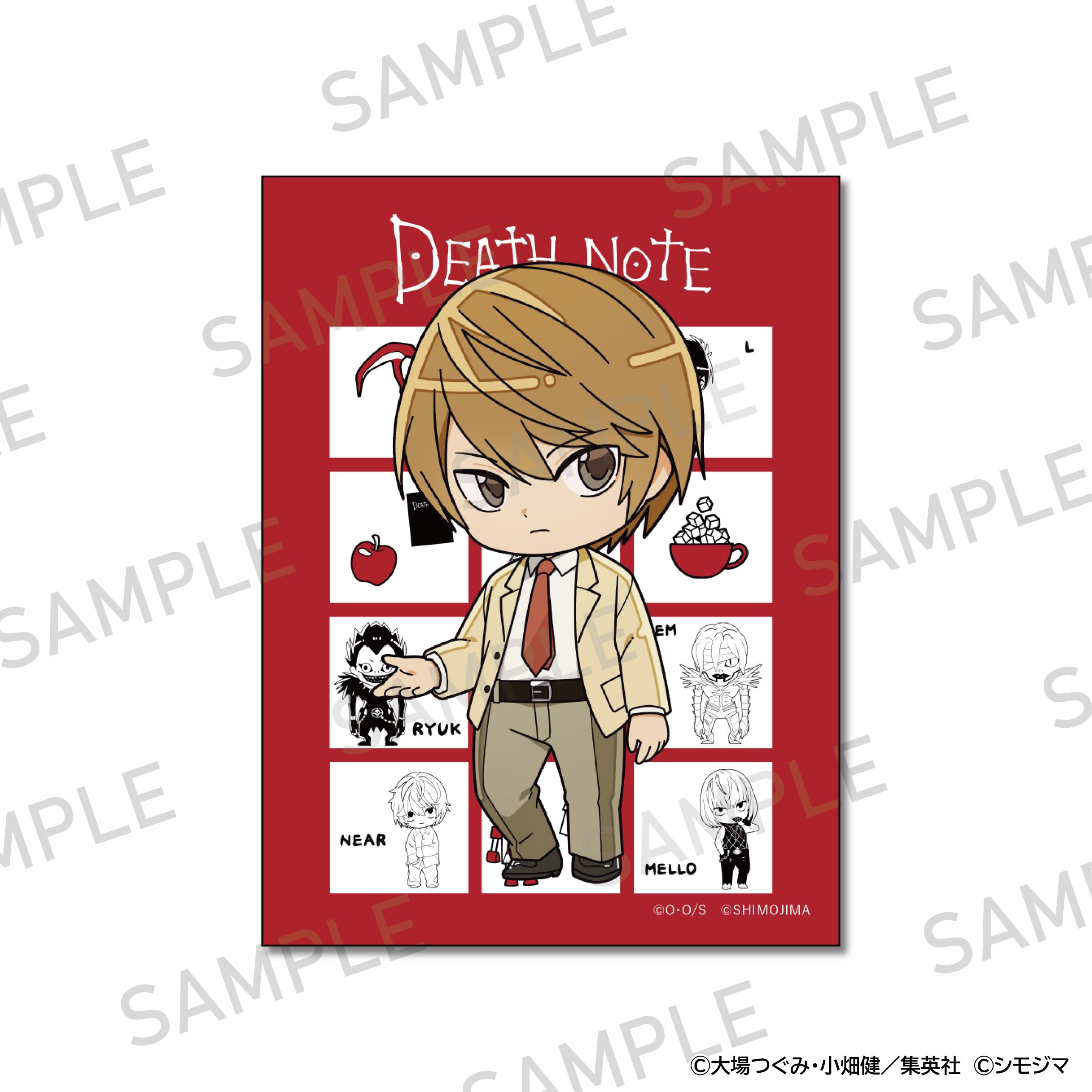 DEATH NOTE ステッカー シモジマコラボver. 夜神月｜ホビーの総合通販