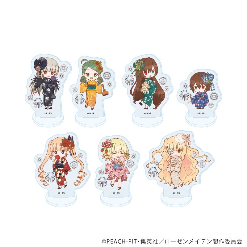 ローゼンメイデン アクリルぷちスタンド 12 夏祭りver. レトロアート