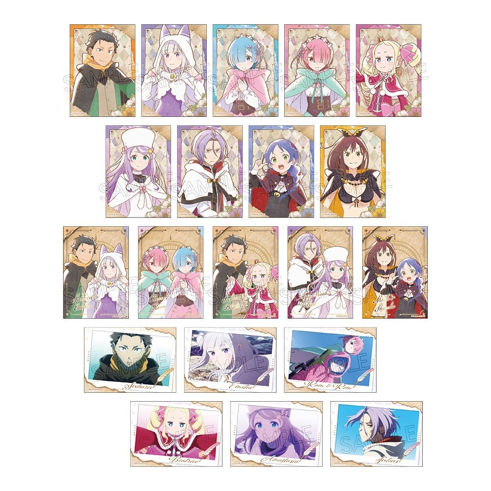 Re:ゼロから始める異世界生活 Lost in Memories ブロマイド Re:ゼロから始める異世界生活 ミニブロマイド 10個入り1BOX｜ホビーの