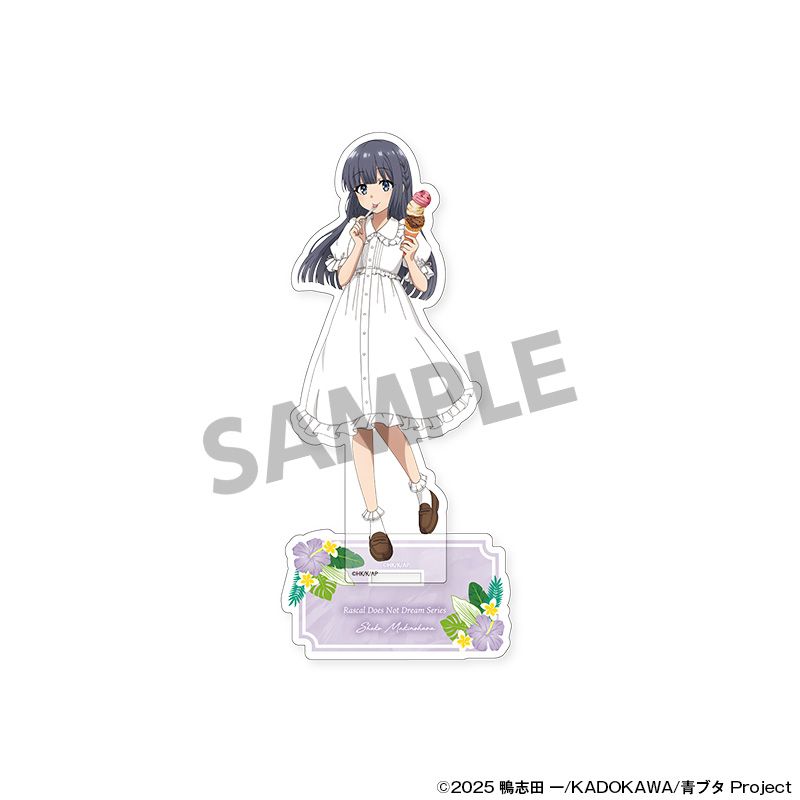 「青春ブタ野郎」シリーズ バカンスver アクリルスタンド　全6種 青春ブタ野郎シリーズ 描き下ろしアクリルスタンド 牧之原翔子