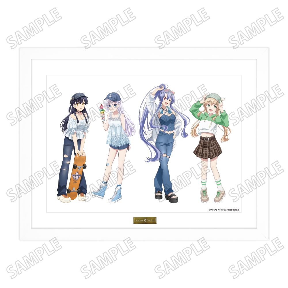 予約特別価格】TVアニメ Summer Pockets 描き下ろし複製原画