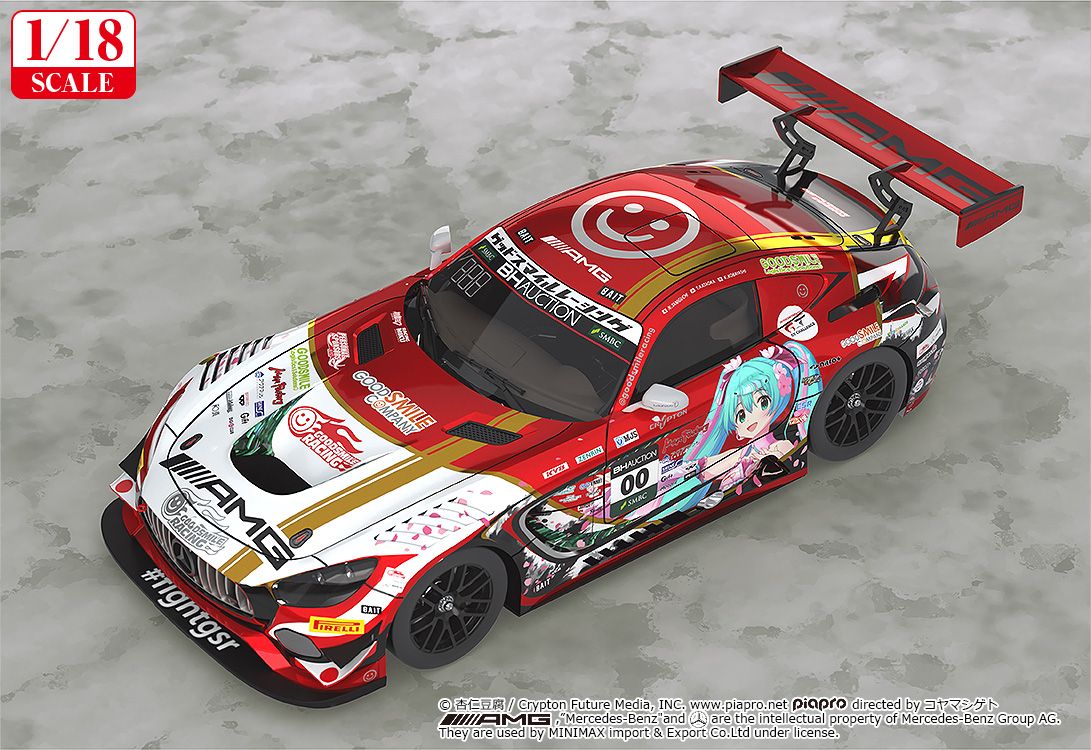 再販】GOOD SMILE RACING 初音ミク GTプロジェクト 1/18 Mercedes-AMG