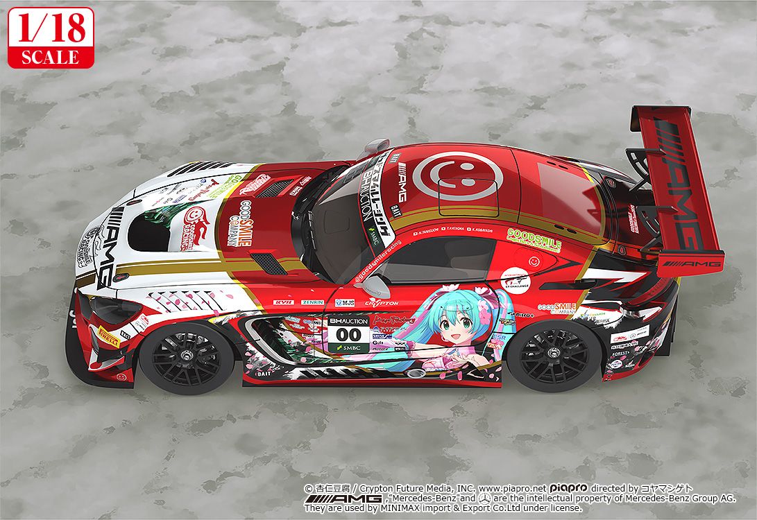 再販】GOOD SMILE RACING 初音ミク GTプロジェクト 1/18 Mercedes-AMG
