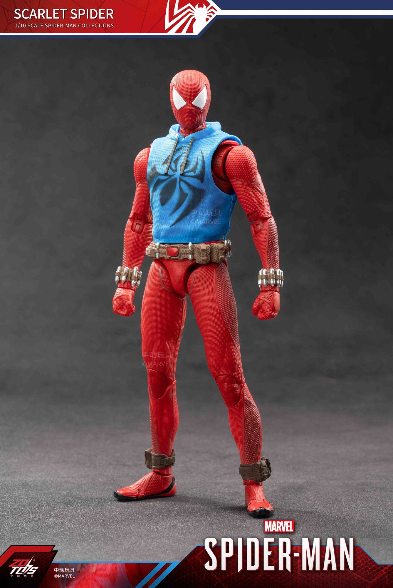 予約特別価格】ZD TOYS スパイダーマン：スカーレット・スパイダー（7