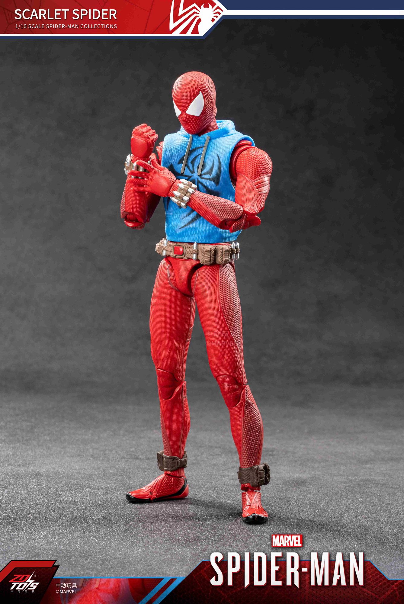 予約特別価格】ZD TOYS スパイダーマン：スカーレット・スパイダー（7