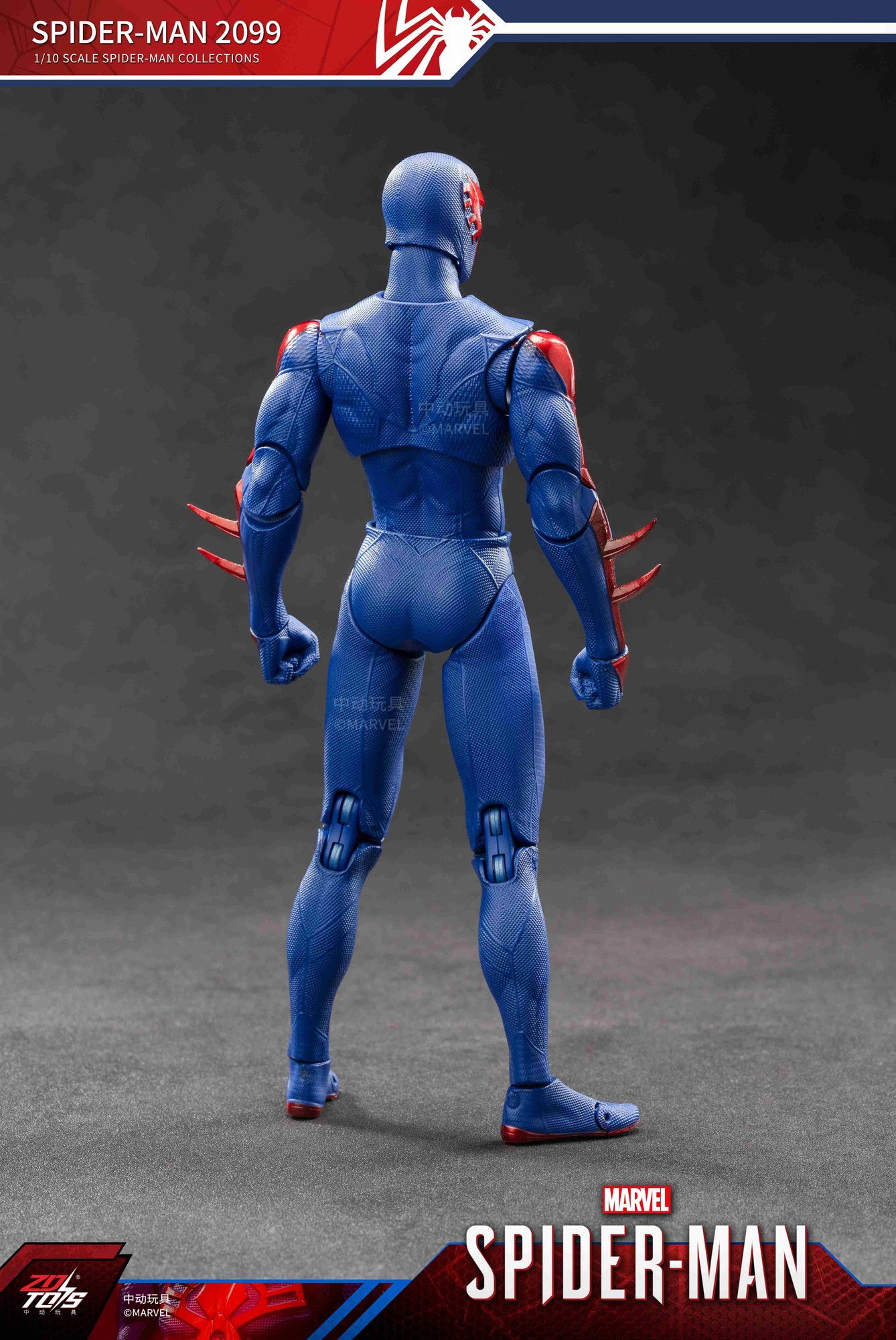 予約特別価格】ZD TOYS スパイダーマン：スパイダーマン 2099（7インチ